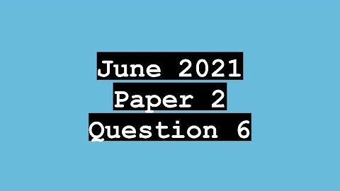 CXC (CSEC) Math Paper 2 | June 2021 Question 6