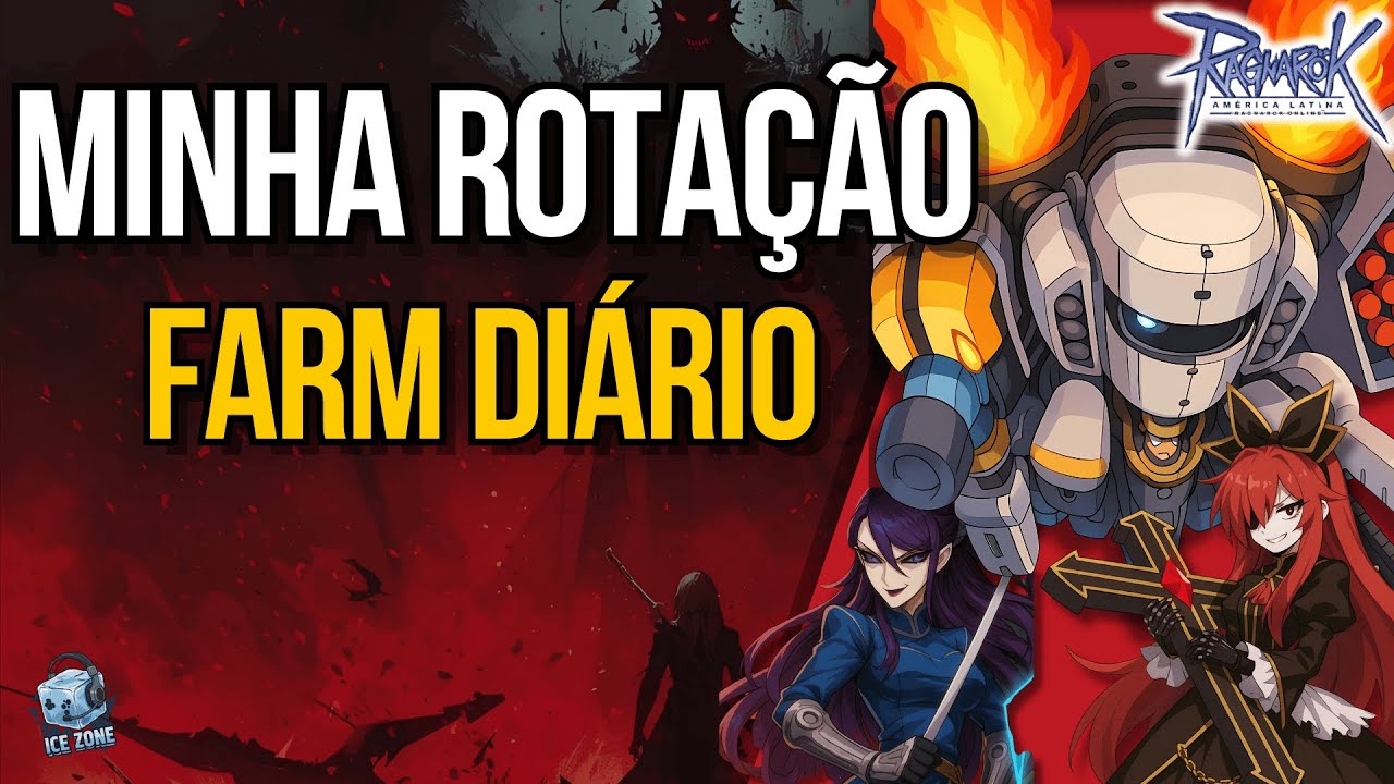 Como eu FARMO ZENY no Ragnarok LATAM 💰 (Minha Rotação Diária)