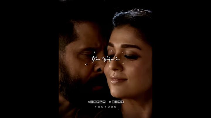 Kannai vittu kannam thottu song whatsapp status | Irumugan movie | Vikram | Nayanthara | Lyrics