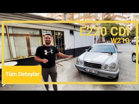 1997 MODEL W210 MERCEDES E220 DIESEL ELEGANCE PAKET ALINIR MI ? ||| GÜNLÜK SÜRÜŞ VE SOHBET.