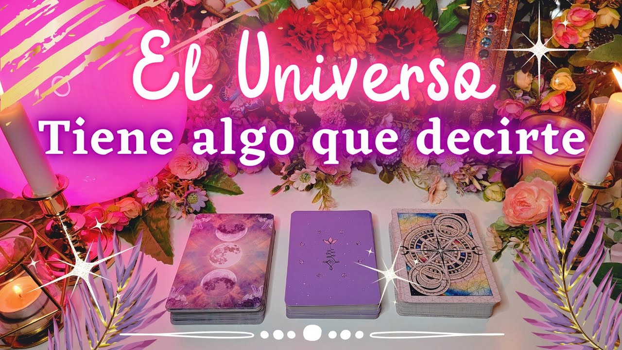 ESCOGE UNA CARTA Y ESCUCHA LO QUE TIENES QUE SABER AHORA 🌛🔮🌜TAROT ...