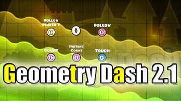 Как использовать триггеры Count, Instant Count, Touch и др. в Geometry Dash 2.1