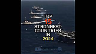 Top 15 strongest countries in 2024 | 100K Special 🔥| Strongest militaries in 2024 |#edit#100k#shorts