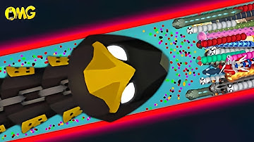 I reached 98,000+ points in snake.io🐍in the shortest possible time🐍Collect big score from the MAP🐍