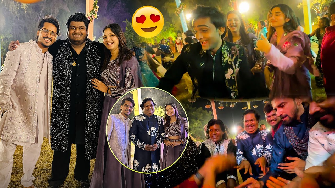 Amir Ke Sangeet Me Machi Dhum || Osman Mir Memorable Performance 😍 || Sunny Bhavsar Vlogs