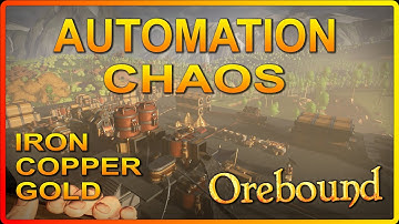 Orebound Automation Gameplay Just Got WAY More CHAOTIC!