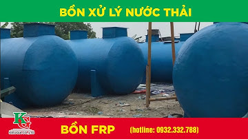 Quy trình làm bồn xử lý nước thải composite