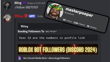 ROBLOX Follow Bot 2025 (Discord) [ Captcha Solver ]
