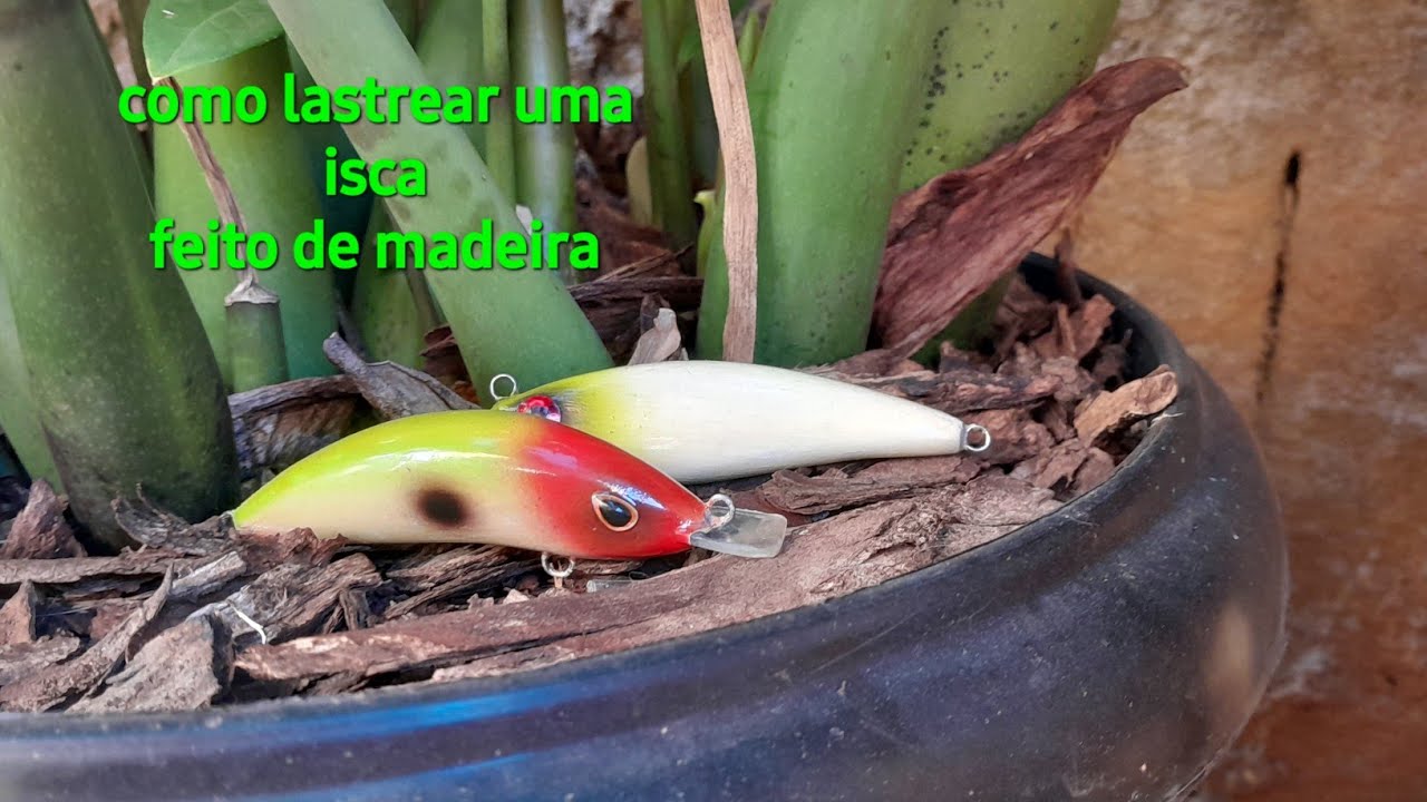 Isca Simples como equilibrar o peso de uma isca Artificial de maneira simples - YouTube