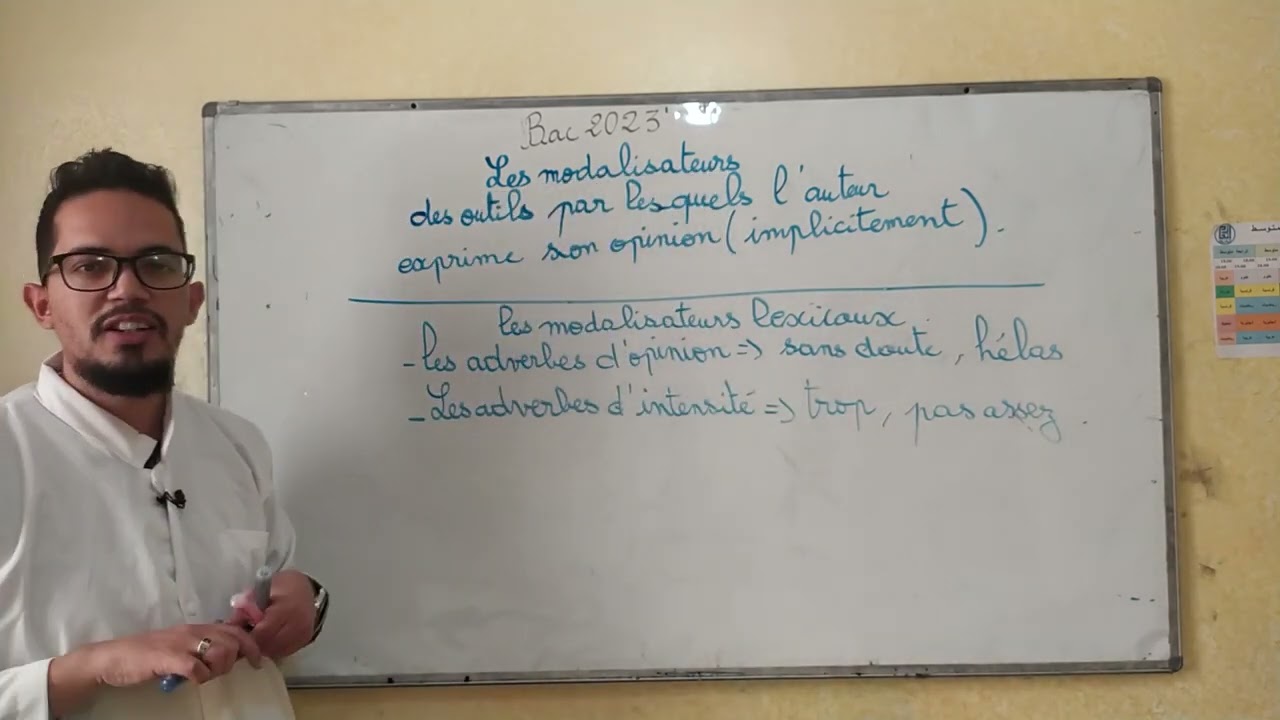Les modalisateurs Bac 2023 | بكل بساطة