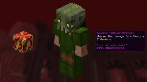 Getting the Kuudra Artifact (Hypixel Skyblock)