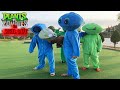 Plants Vs Zombies in Real Life(Game) - Coffin Dance Zombie