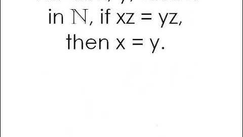 Cancellation Properties