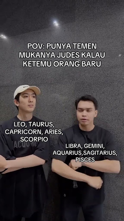 Emang bener Taurus sama Capricorn itu mukanya judes?