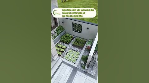 Biệt thự sân vườn hiện đại - Mang lại sự sang trọng và thoải mái cho gia chủ