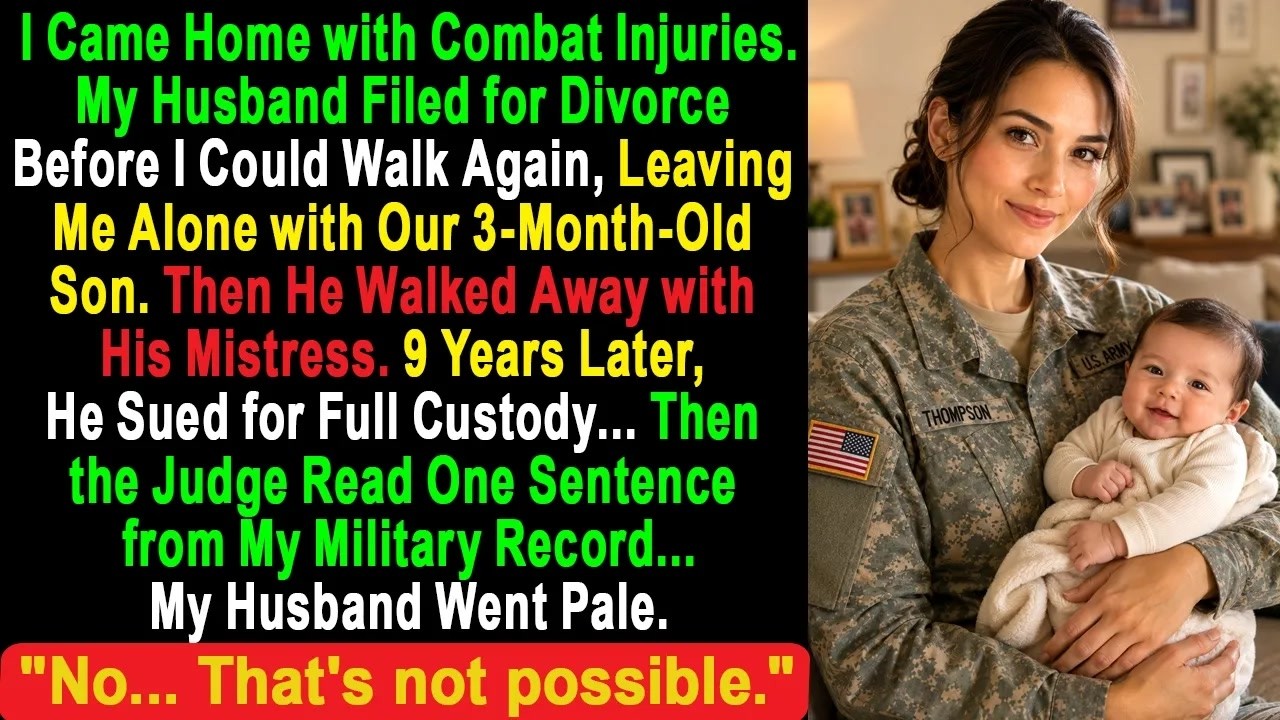 He Abandoned Me and Our Baby While I Learned to Walk Again—Then He Took Me to Court