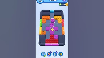 Color block jam level 140 no power ups