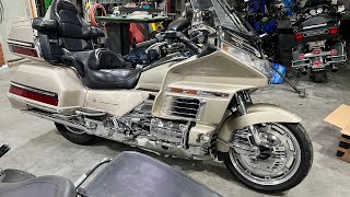 Honda GoldWing1500SE первый запуск