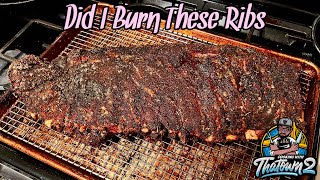 These Ribs Look Burnt | Black And Tan Ribs | ​⁠@CookingWithThatown2