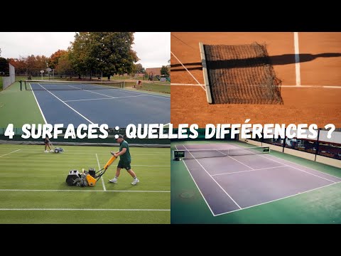 Vidéo: Quels sont les courts de tennis en gazon ?