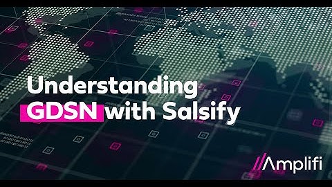 Understanding GDSN and Salsify