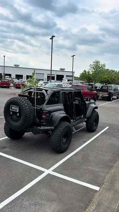 Topless Ford Bronco Raptor! #Topless #FordBroncoRaptor #Offroading #Shorts