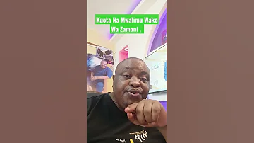 Kuota Na Mwalimu Wazamani Religion 
