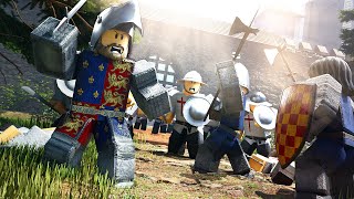 I Command a 100 PLAYER RAID in this Medieval Roblox War Game - Roblox Bleeding Blades