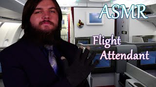 ASMR ~ Flight attendant ~ Roleplay