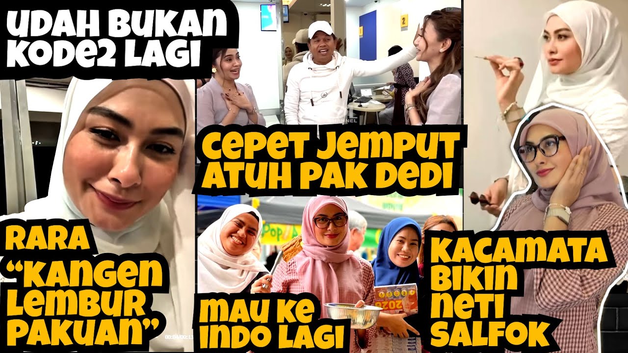 Bukan KODE2 LAGI‼️Rara Kangen Lembur Pakuan‼️Mau Ke Indo Lagi‼️Masih Nunggu KDM Jemput⁉️