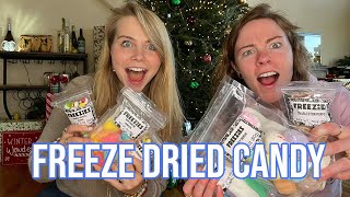Trying Freeze Dried Candy! - Taste Test - Hailee And Kendra