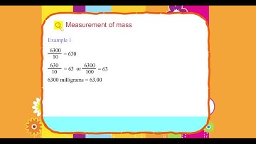 Explore Math Class 4, Unit 10, 04 Measurment of Mass