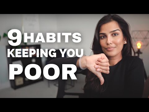 4 Habits that are Keeping you Poor