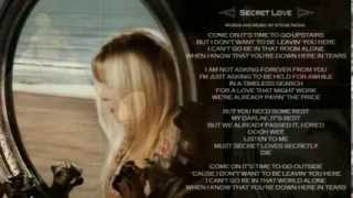 Secret Love - w/ lyrics ~STEVIE NICKS chords