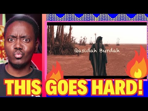Safe Adam Qasidah Burdah (Vocals Only and Duff Version) - REACTION VIDEO!