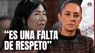 Sheinbaum reprende a Reyna Haydee por pregunta sobre su campaña
