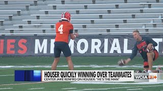 Teammates, coaches continue to praise Katin Houser