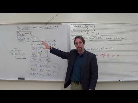 Dr. B Music Theory Lesson 38 (Advanced Secondary Functions)