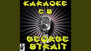 One Night At a Time (Karaoke Version) (Originally Performed By George Strait)