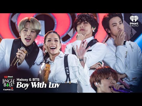 BTS  (방탄소년단) Boy With Luv ft.Halsey (Live performance At iHeartRadio Jingle Ball