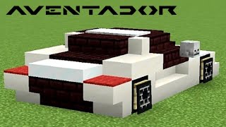Famous ✔ Minecraft | Lamborghini Aventador Yapımı / Tutorial Wealth