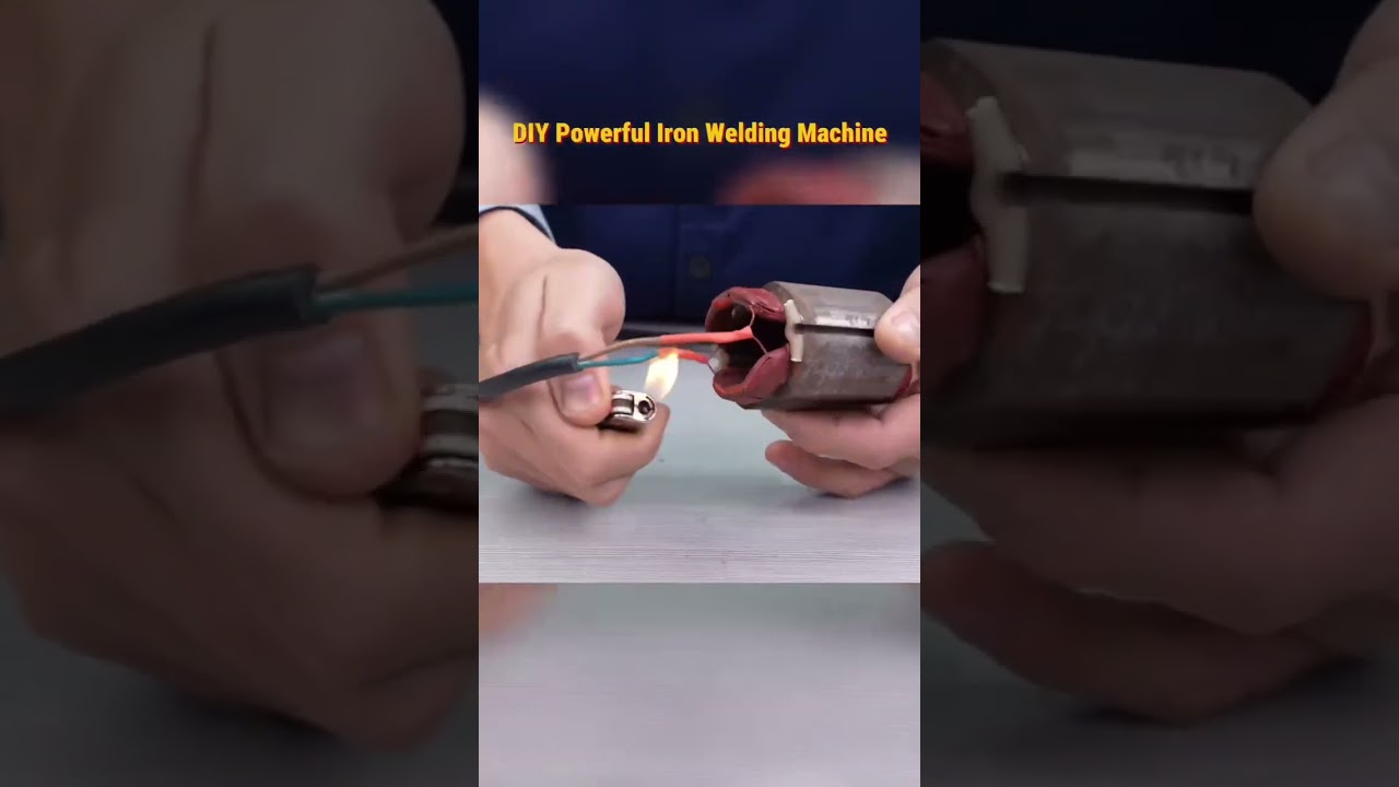 Самодельный мощный сварочный аппарат для железа 
