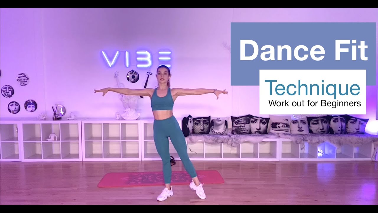 DanceFit® How to exercise Technique Full Body Workout for Beginners