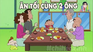 Ăn Tối Cùng 2 Ông | Shin Cậu Bé Bút Chì Tổng Hợp Tập Mới Hay Nhất Phần 891 | #CHIHEOXINH