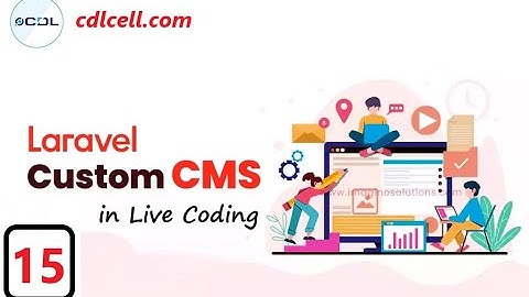 (15) Display Notification Using Session | Build content management system in PHP Laravel