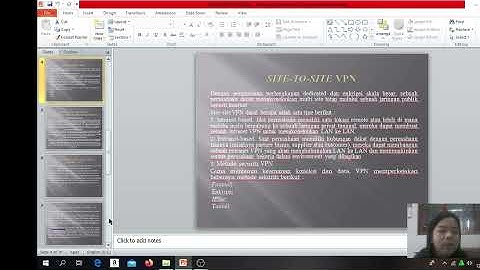 administrasi sistem jaringan | VPN Server