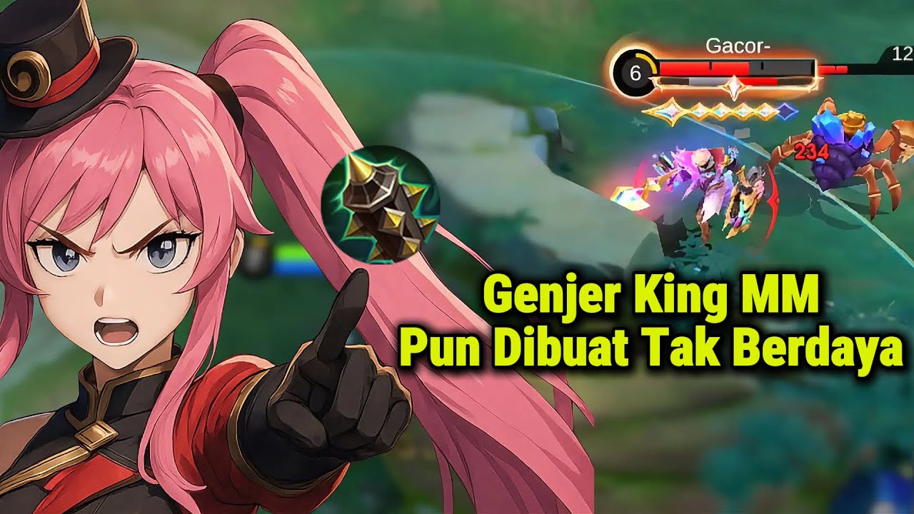 Trik Agar Tembakan Layla Sakit Diawal.. user layla harus pake trik build ini