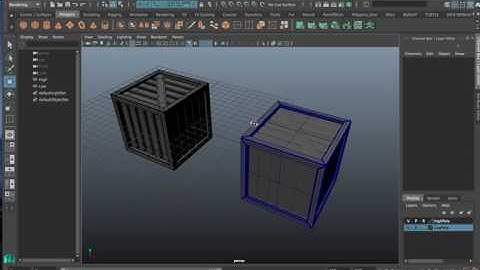 Crate Normal Map Creation Maya 2016