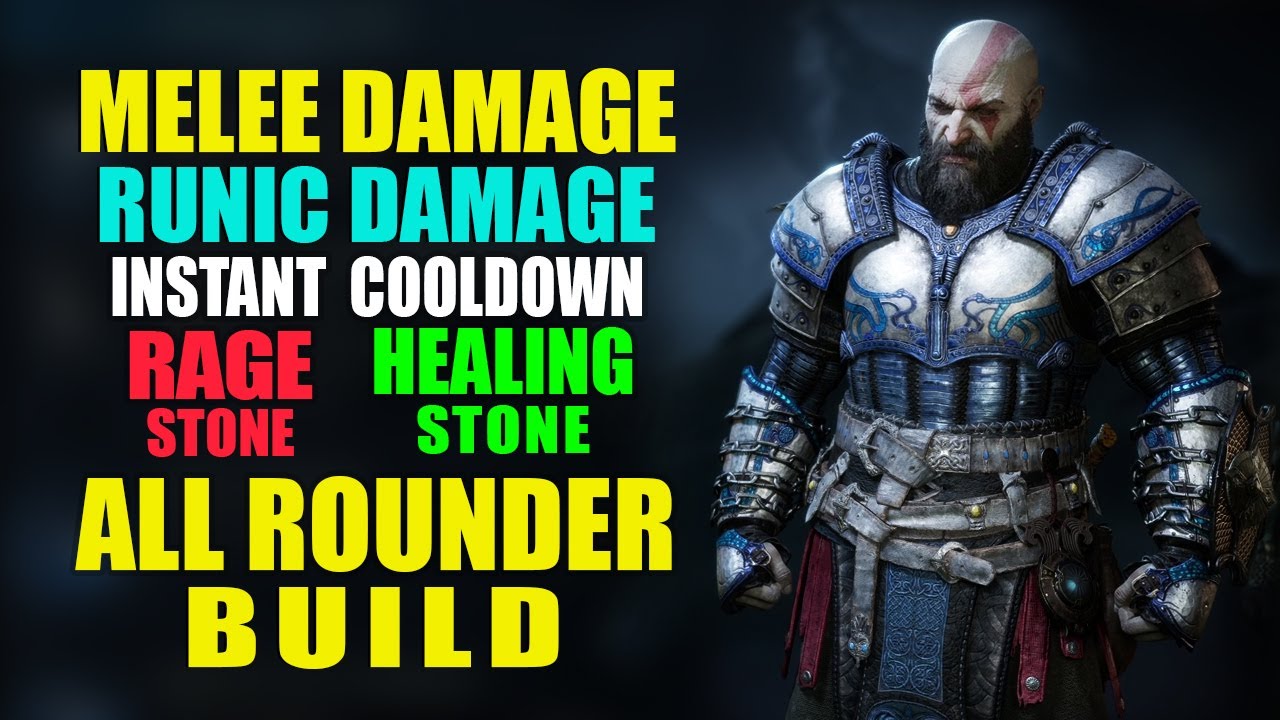 Melee 🗡️ Runic 🧊 Rage 💥 All Rounder Build | God Of War Ragnarok - YouTube