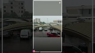 أمطار غزيرة في العديد من مناطق الكويت..اللهم صيبا نافعا
